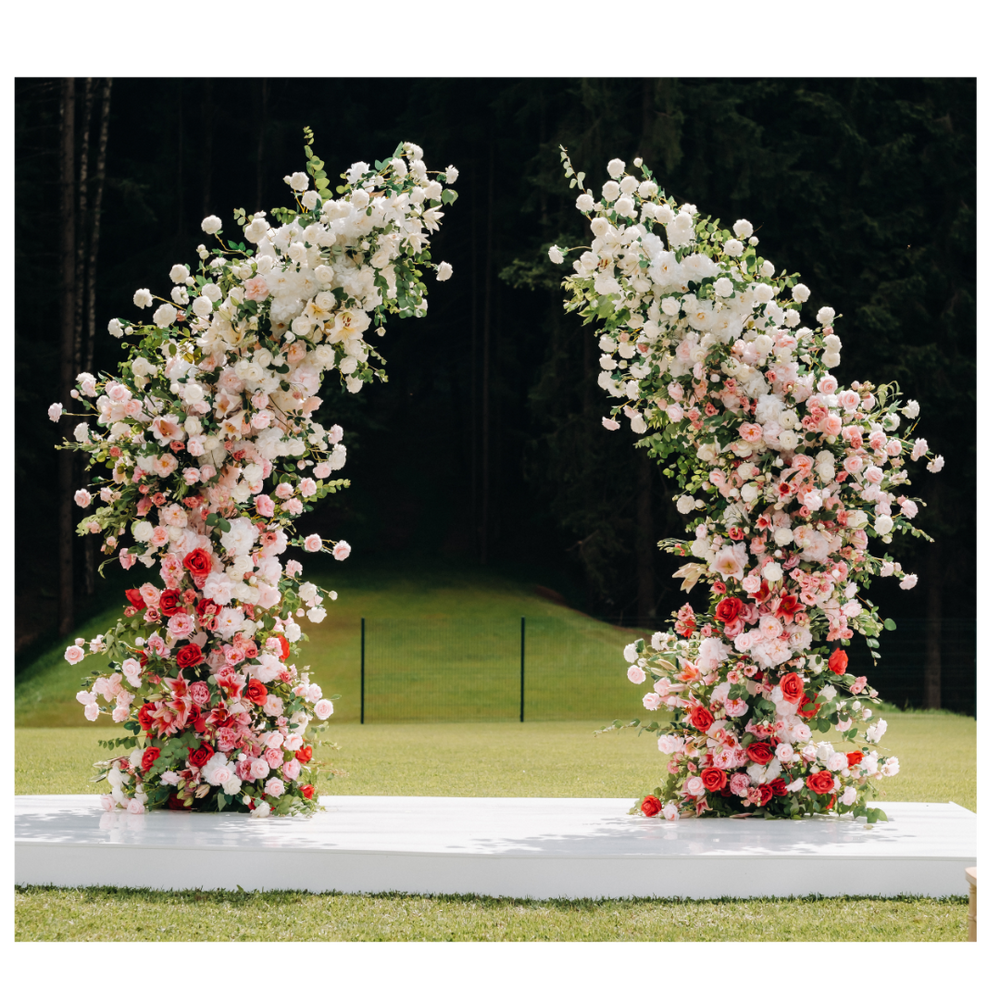 
                      
                        Aria's Columns Wedding Arch - Permanence Decor Rentals
                      
                    