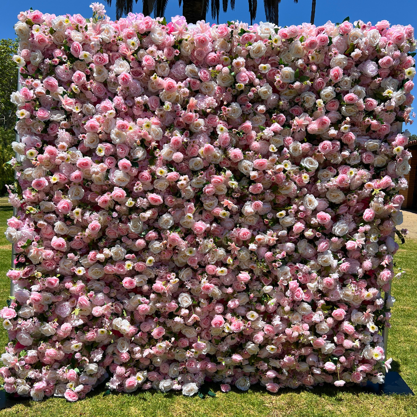 Barbie's Dream | Flower Wall - Permanence Decor Rentals