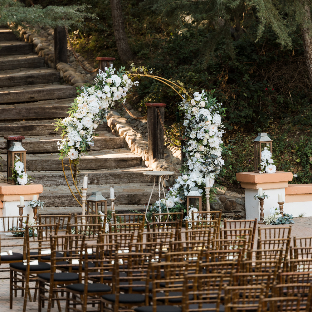 
                      
                        Classic White & Greenery Package - Permanence Decor Rentals
                      
                    