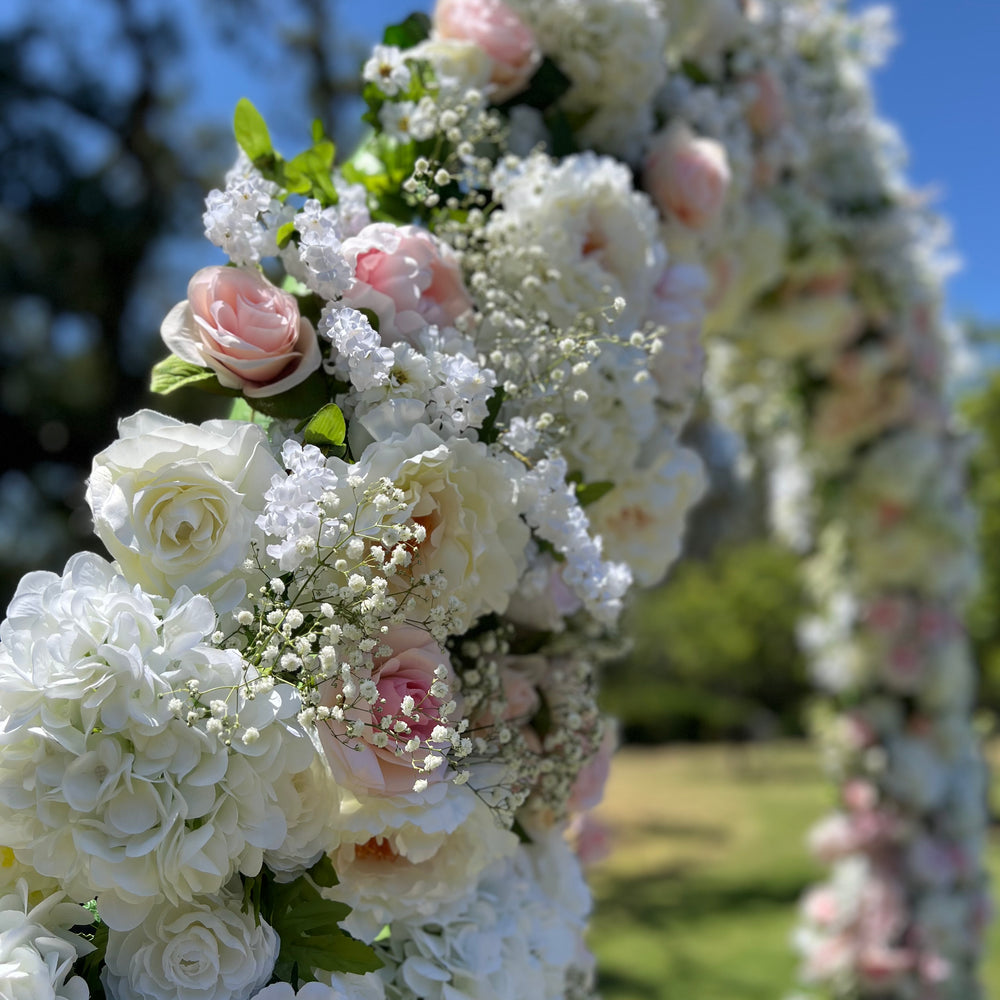 
                      
                        Claire's Arbor Wedding Arch - Permanence Decor Rentals
                      
                    