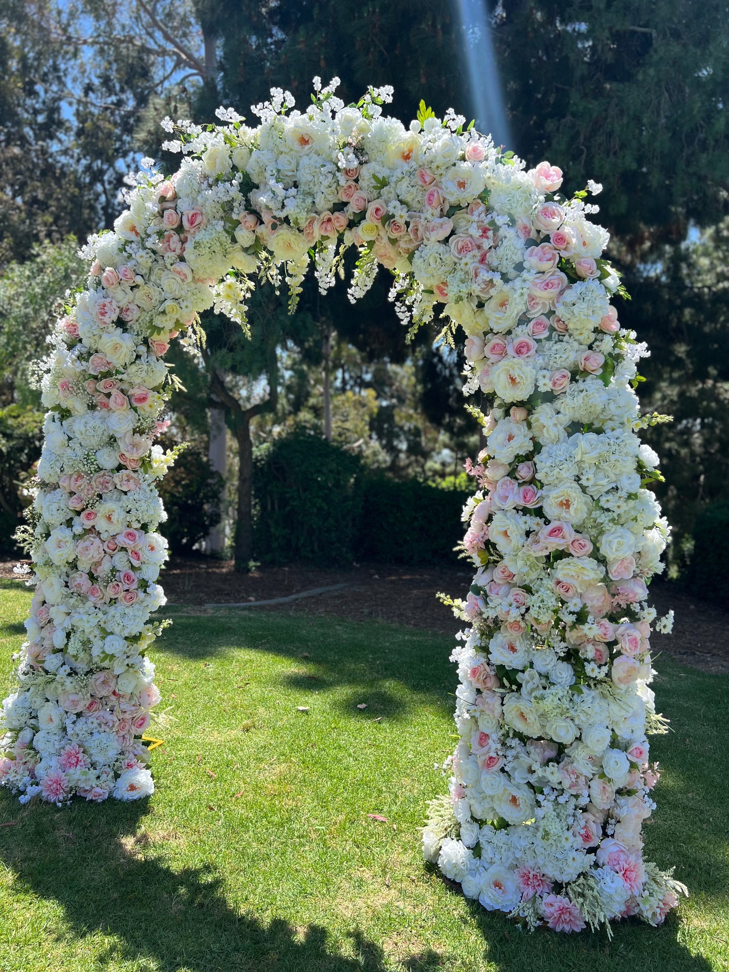 Claire's Arbor Wedding Arch - Permanence Decor Rentals