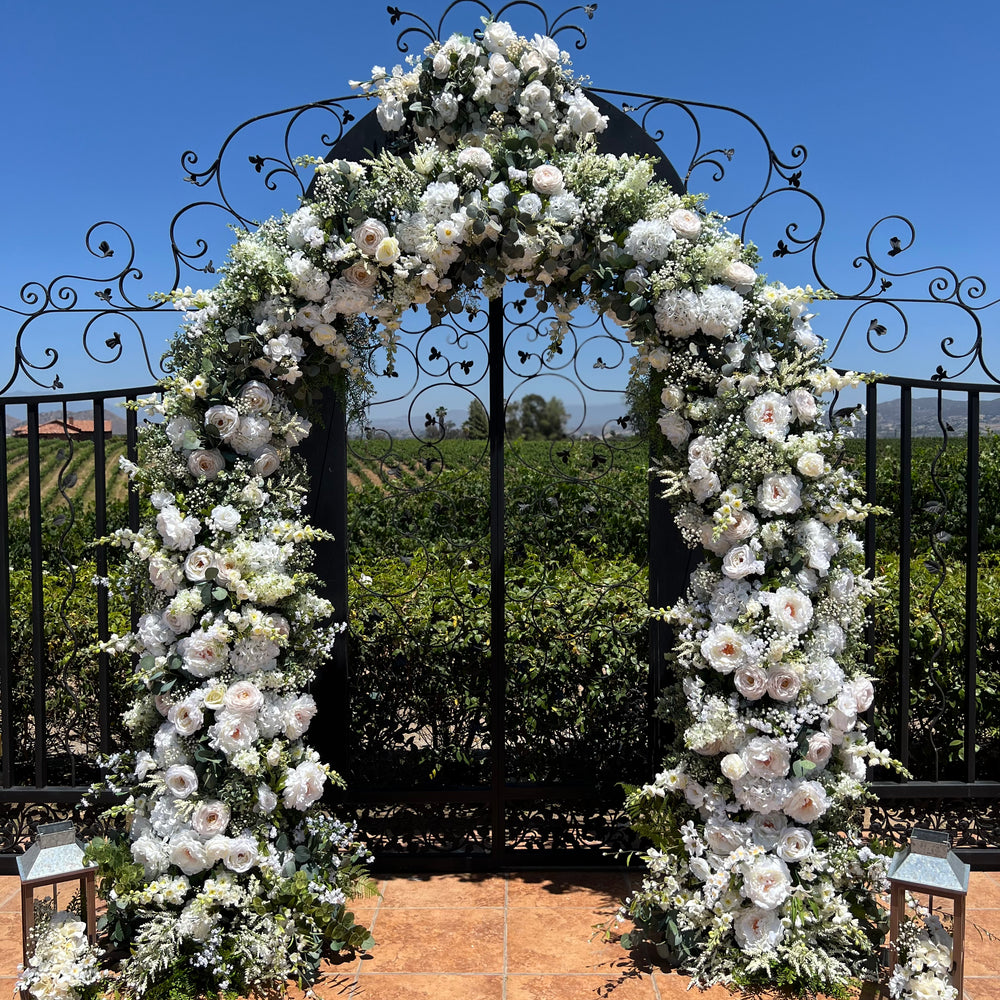 
                      
                        Nicole's Wedding Arch - Permanence Decor Rentals
                      
                    