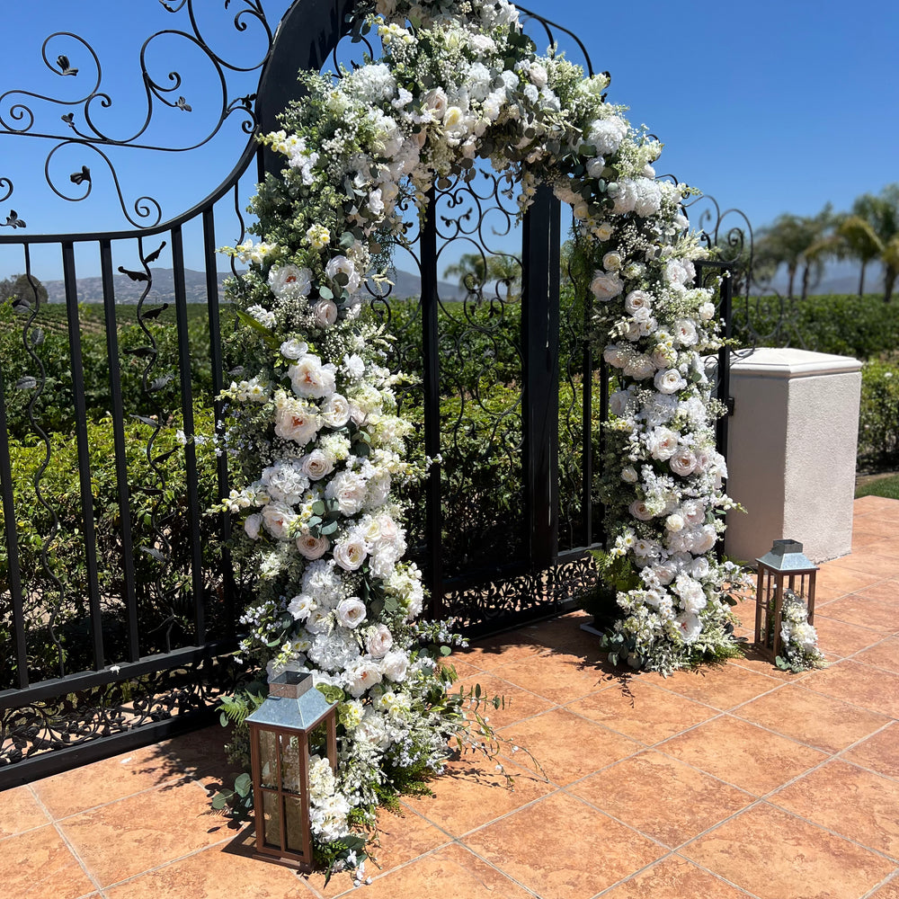 
                      
                        Nicole's Wedding Arch - Permanence Decor Rentals
                      
                    