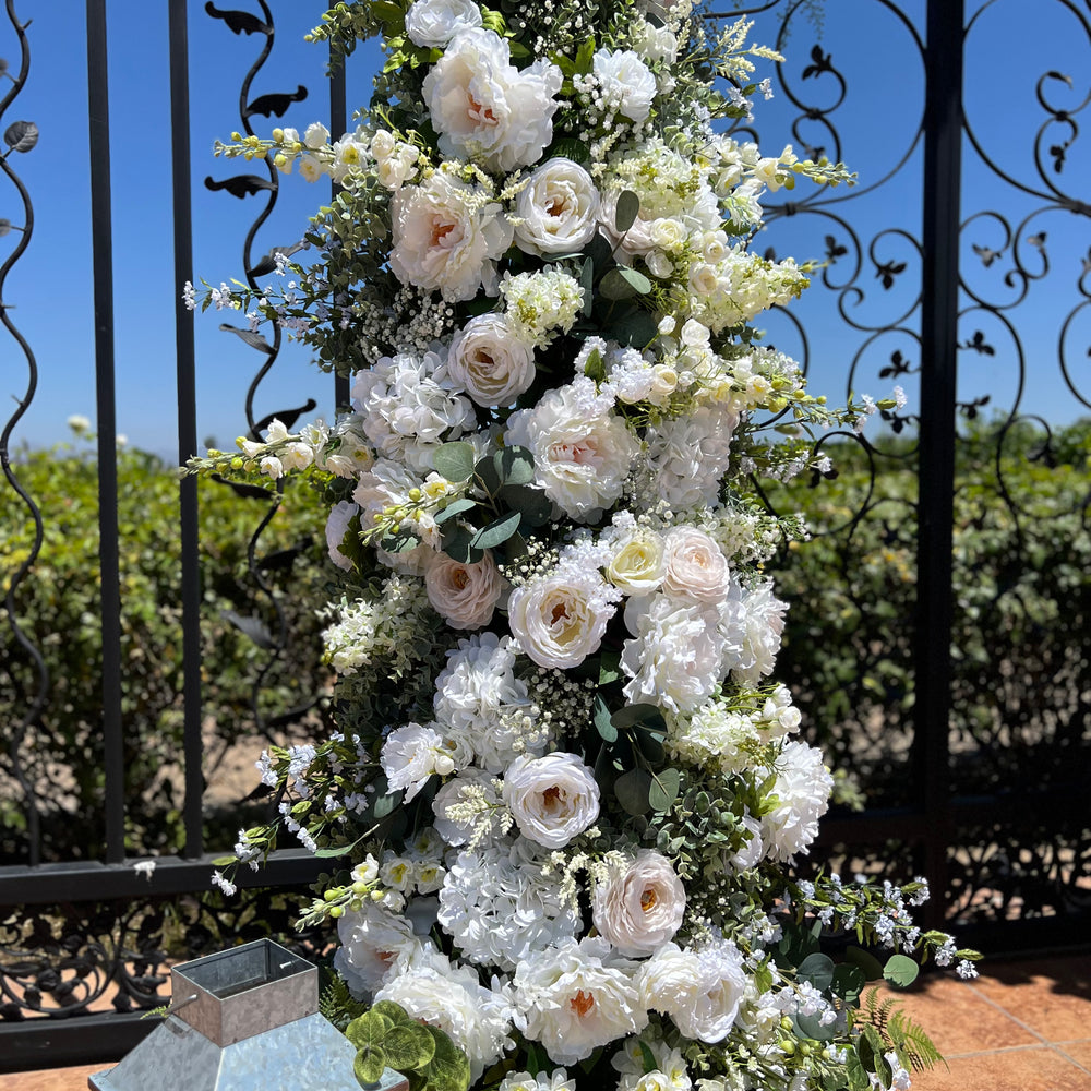 Nicole's Wedding Arch - Permanence Decor Rentals